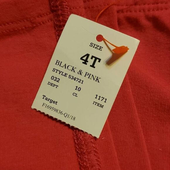 NEW WITH TAGS CAT & JACK GIRLS LEGGINGS - Picture 2 of 5